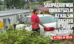 Salıpazarı'nda faciadan son anda dönüldü