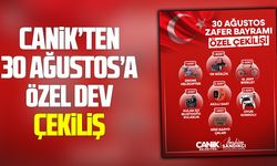 Canik'te 30 Ağustos Zafer Bayramı'na özel çekiliş