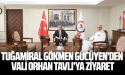 Tuğamiral Gökmen Gücüyen’den Samsun Valisi Orhan Tavlı’ya ziyaret