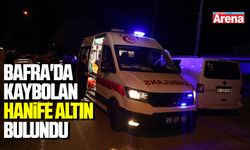 Bafra'da kaybolan Hanife Altın dere yatağında bulundu