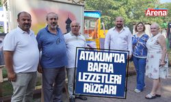 Atakum'da Bafra lezzetleri rüzgarı esti!