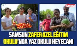 Samsun Zafer Özel Eğitim Okulu'nda yaz okulu heyecanı
