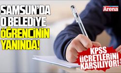 Canik Belediyesi öğrencilerin yanında!