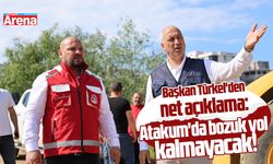 Başkan Türkel'den net açıklama: Atakum'da bozuk yol kalmayacak!
