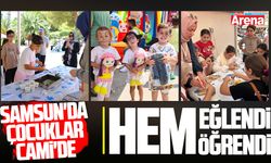 Samsun'da çocuklar yaz tatilini manevi değerlerle geçirdi