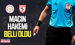 Çaykur Rizespor Samsunspor maçının hakemi belli oldu