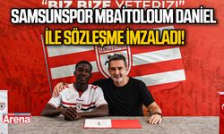 Samsunspor Mbaitoloum Daniel ile sözleşme imzaladı