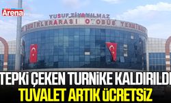 Samsun'da tepki çeken tuvalet yenilendi