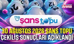 30 Ağustos 2026 Şans Topu Çekiliş sonuçları açıklandı