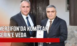 Merzifon'da Komutan Halil Uğur Serin'e veda programı