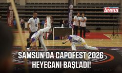 Samsun’da uluslararası Capoeira festivali başladı