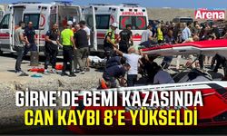 Girne gemi kazasında can kaybı 8’e yükseldi