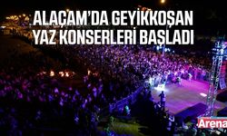Alaçam'da Geyikkoşan Yaz Konserleri başladı