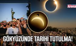 Yıllar sonra bir ilk! Tam güneş tutulması gerçekleşti