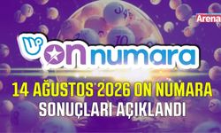 14 Ağustos 2026 On Numara sonuçları açıklandı