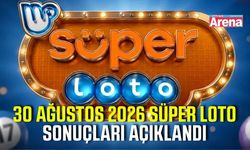 30 Ağustos 2026 Süper Loto sonuçları belli oldu