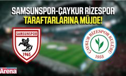 Samsunspor-Çaykur Rizespor maçı öncesi taraftara müjde!