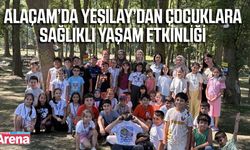 Alaçam’da çocuklar sağlıklı yaşam için buluştu