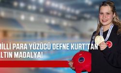Milli para yüzücü Defne Kurt Avrupa şampiyonu oldu