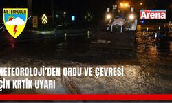 Meteoroloji'den Ordu ve çevresi için kuvvetli sağanak uyarısı