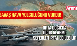 Orta Doğu'da uçuş alarmı!