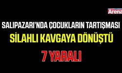Salıpazarı’nda çocukların tartışması silahlı kavgaya dönüştü