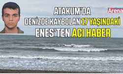 Samsun’da denizde kaybolan 17 yaşındaki gençten acı haber