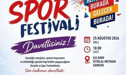 Samsun'da Gençlik ve Spor Festivali başlıyor