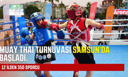 Samsun'da Muay Thai Turnuvası heyecanı başladı