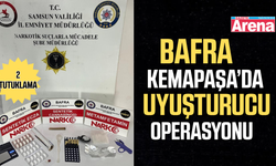 Samsun'da uyuşturucu operasyonunda 2 tutuklama