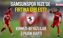 Samsunspor Rize’yi 2 golle salladı!