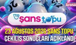 23 Ağustos 2026 Şans Topu Çekiliş sonuçları açıklandı