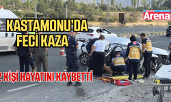 Su kanalına çarpan otomobilde iki kişi hayatını kaybetti