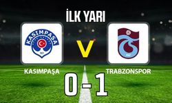 Trabzonspor’dan ilk yarıda 1-0’lık üstünlük