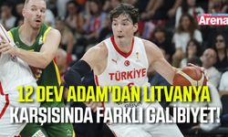 Türkiye’den Litvanya karşısında basketbol şovu!