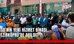Vezirköprü'de Anadolu Gençlik Derneği'nin yeni hizmet binası açıldı