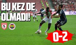 Samsunspor'un Fenerbahçe planı tutmadı!