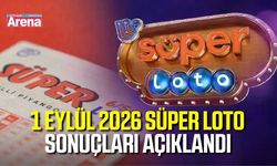 1 Eylül 2026 Süper Loto sonuçları belli oldu