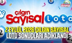 2 Eylül 2026 Çılgın Sayısal Loto sonuçları açıklandı