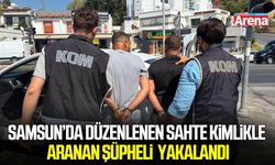 Samsun’da düzenlenen sahte kimlikle aranan şüpheli Bodrum’da yakalandı