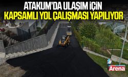 Atakum’da ulaşım için kapsamlı yol çalışması devam ediyor