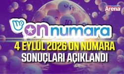 4 Eylül 2026 On Numara sonuçları açıklandı