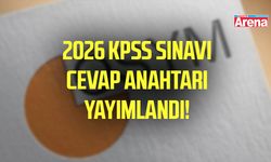 2026 KPSS sınavı cevap anahtarı yayımlandı