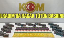 İlkadım'da kaçak tütün baskını: Ürünlere el konuldu!