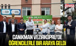 CANİKMAN Vezirköprü'de öğrencilerle bir araya geldi
