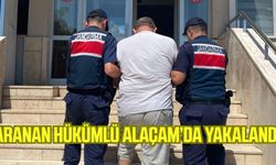 Alaçam’da aranan hükümlü yakalandı!