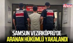 Samsun Vezirköprü'de aranan hükümlü yakalandı