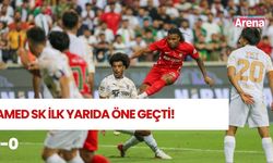 Amed SK Başakşehir karşısında ilk yarıyı önde tamamladı