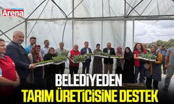 Samsun'da o belediyeden tarım üreticisine destek