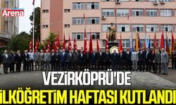 Vezirköprü'de İlköğretim haftası kutlandı